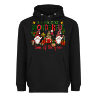 Black It's the most wonderful time of the year Heavyweight Hoodie - NancyCooperArtShop