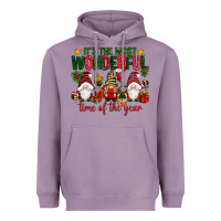 Lavender It's the most wonderful time of the year Heavyweight Hoodie - NancyCooperArtShop