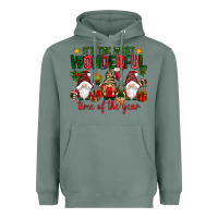Sage It's the most wonderful time of the year Heavyweight Hoodie - NancyCooperArtShop