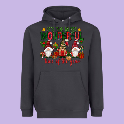 It's The Most Wonderful Time Of The Year Heavyweight Hoodie Designed By Nancycooperartshop