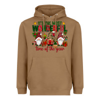 Toasted Coconut It's the most wonderful time of the year Heavyweight Hoodie - NancyCooperArtShop