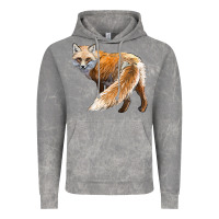 Cloud Rock Red Fox Vintage Hoodie - LillyAllenDesigns
