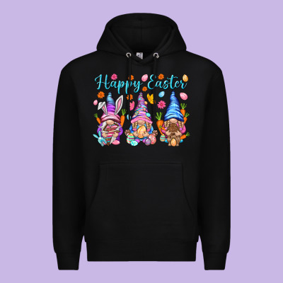 Happy Easter Gnomies Easter Day Premium Hoodie Designed By Howdyjamesfarm