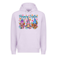 Lilac Happy Easter gnomies Easter Day Premium Hoodie - HowdyJamesFarm