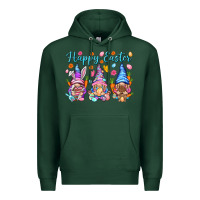 Sports Green Happy Easter gnomies Easter Day Premium Hoodie - HowdyJamesFarm