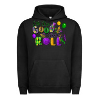 Pigment Black Let the good times roll Urban Hoodie - FaDigitalArtStudio