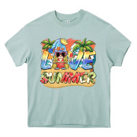 Arona love summer gnomes  Background Heavy Core Tee - BarkalooDesign