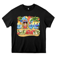 Black love summer gnomes  Background Heavy Core Tee - BarkalooDesign