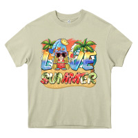 Mossy love summer gnomes  Background Heavy Core Tee - BarkalooDesign