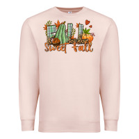 Pale Pink Fall sweet Fall Premium Sweatshirt - NancyCooperArtShop