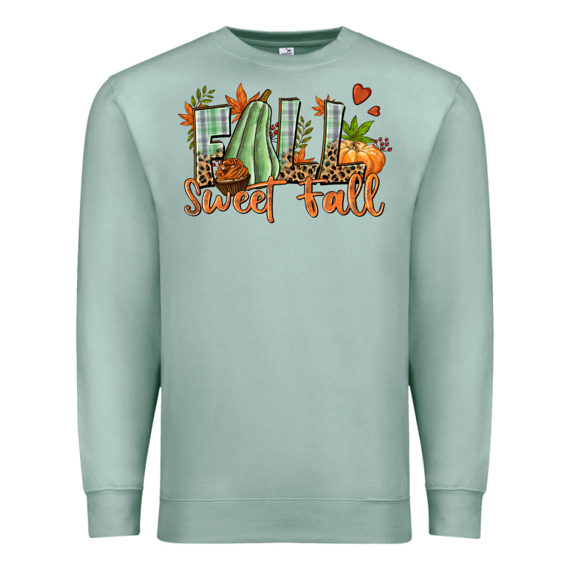 Fall Sweet Fall Premium Sweatshirt by NancyCooperArtShop | Teevron