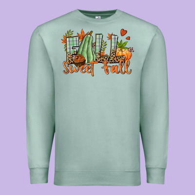 Fall Sweet Fall Premium Sweatshirt Designed By Nancycooperartshop