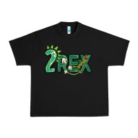 Black two rex Urban Heavy Tee - MaliasSmallBusiness