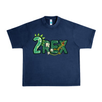 Navy two rex Urban Heavy Tee - MaliasSmallBusiness