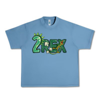 Pebble Blue two rex Urban Heavy Tee - MaliasSmallBusiness
