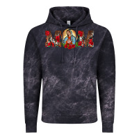 Cloud Black mom lady of guadalupe Vintage Hoodie - BarkalooDesign