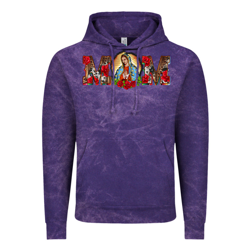 Mom Lady Of Guadalupe Vintage Hoodie by BarkalooDesign | Teevron