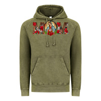 Vintage Olive mom lady of guadalupe Vintage Hoodie - BarkalooDesign