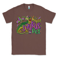 Chestnut mardi saurus rex mardi gras Classic Tee - MaliasSmallBusiness