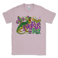 Lilac mardi saurus rex mardi gras Classic Tee - MaliasSmallBusiness