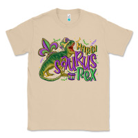Mushroom mardi saurus rex mardi gras Classic Tee - MaliasSmallBusiness