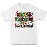 White santas favorite speech therapist Premium Tee - AdoDesignShop