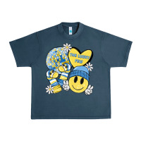 Midnight Navy the lucky few Urban Heavy Tee - MaliasSmallBusiness