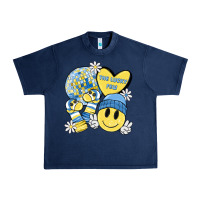 Navy the lucky few Urban Heavy Tee - MaliasSmallBusiness