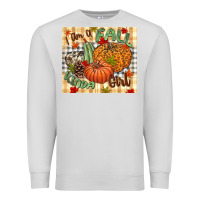 Dove Grey I am a Fall kinda girl pumpkin Fall Premium Sweatshirt - NancyCooperArtShop