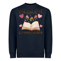 Navy she's got a book for every situation Heavyweight Sweatshirt - MaliasSmallBusiness