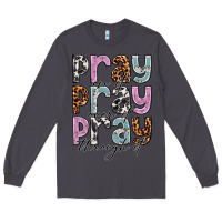 Smoke pray on it pray over it pray through it Long Sleeve Tee - NancyCooperArtShop