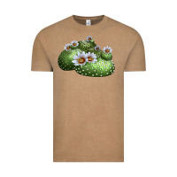 Vintage Coffee blossfeldia cactus Vintage Tee - LillyAllenDesigns