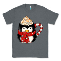 Charcoal Heather coffee cups animal Classic Tee - CowhideDigitalArt