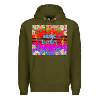 Army Green rainbow music teacher Premium Hoodie - TumblerDesignByShophia
