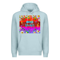 Blue Mist rainbow music teacher Premium Hoodie - TumblerDesignByShophia