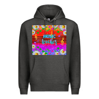 Charcoal Heather rainbow music teacher Premium Hoodie - TumblerDesignByShophia