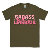 Army Green badass warrior Classic Tee - MaliasSmallBusiness