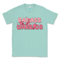Seafoam badass warrior Classic Tee - MaliasSmallBusiness