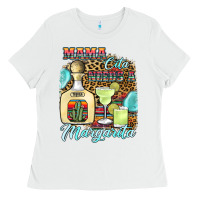 White mama cita needs a margarita1 Ladies Tee - JahusDesignShop