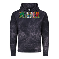 Cloud Black mexican flag mama Vintage Hoodie - Jasminsmagicworld