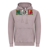 Vintage Zinc mexican flag mama Vintage Hoodie - Jasminsmagicworld