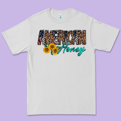 American Honey Premium Tee Designed By Racoondesign