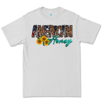 Dove Grey american honey Premium Tee - RacoonDesign