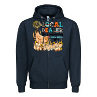 Navy local dealer no lowballing i know what i got Zipper Hoodie - Artiststas