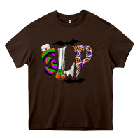 Chocolate Brown slp Heavy Core Tee - CowhideDigitalArt
