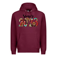 Burgundy senior 2023 western Premium Hoodie - JahusDesignShop