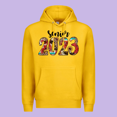Senior 2023 Western Premium Hoodie Designed By Jahusdesignshop