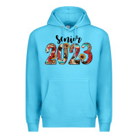 Ocean Blue senior 2023 western Premium Hoodie - JahusDesignShop