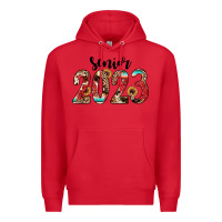 Red senior 2023 western Premium Hoodie - JahusDesignShop