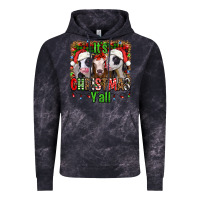 Cloud Black it's christmas y'all heifers Vintage Hoodie - Jasminsmagicworld